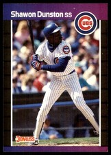 Shawon Dunston 1989 Donruss #137 Cubs MLB READ FREE SHIPPING AutographDen