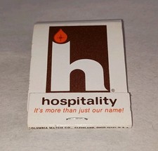 Hospitality Motor Inns Motels Vintage Unstruck Matchbook Made in USA