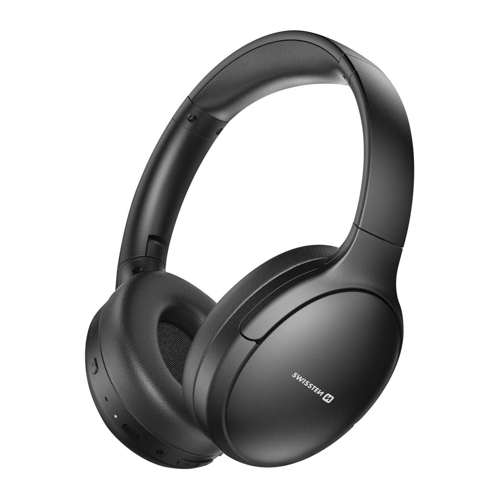 Casque ANC réduction de bruit Swissten étanche IP44 pour sport et voyage
