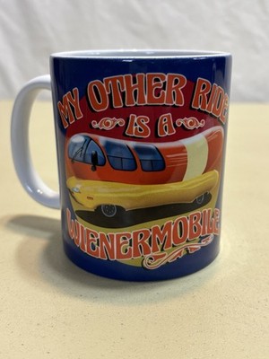 My Other Ride Is A Wienermobile Coffee Cup Mug Oscar Mayer Unique Fun Novelty