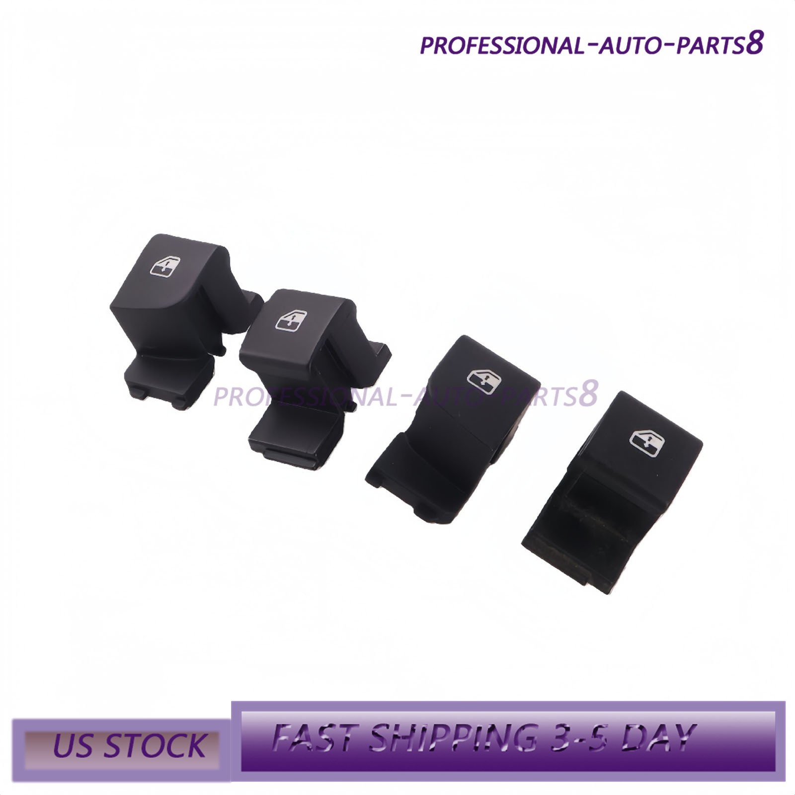 247993 4PCS Window Master Switch Button Cover Fit Maserati Quattroporte GT