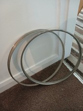 DUE cerchi vintage Slingerland Radio King 13 pollici NOB .....anni '40.....non incisi