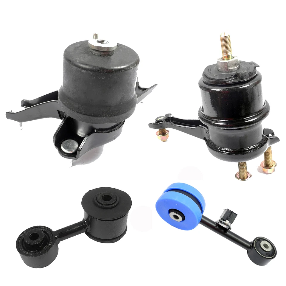 Juego de 4 piezas de montaje de motor y transmisión para Toyota Solara 2002 2003 2,4 L Foto 2 de 3