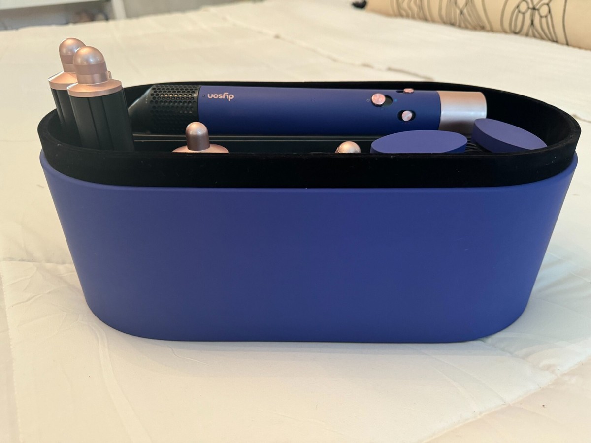 Blue/rose gold Dyson Multi Styler Airwrap in box complete