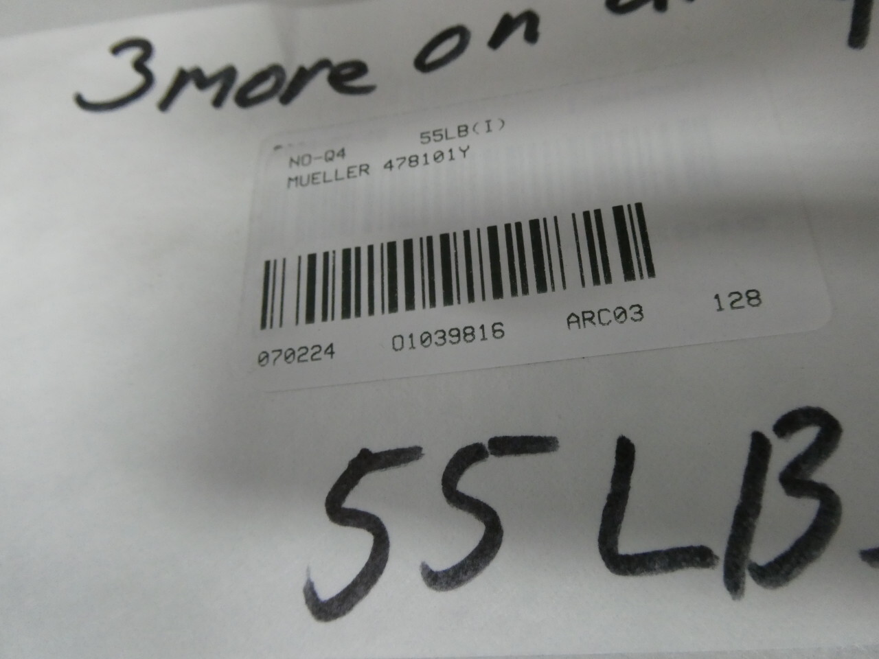 Mueller 478101Y Stainless Flanged Y-strainer 4in