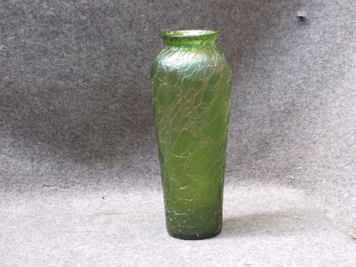 *** Kralik Glas , Vase , leider beschädigt , Jugendstil *** - Bild 11 von 12