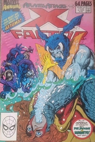Marvel Annual X Factor 4-1989: Atlantis Attacks Chapter 10 (1989) Zustand:3 - Picture 1 of 18