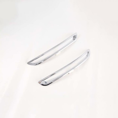 4X Chrome Front + Rear Fog Lamp Light Cover Trim For Mazda CX-30 CX30 2020-2024 - Picture 5 of 8