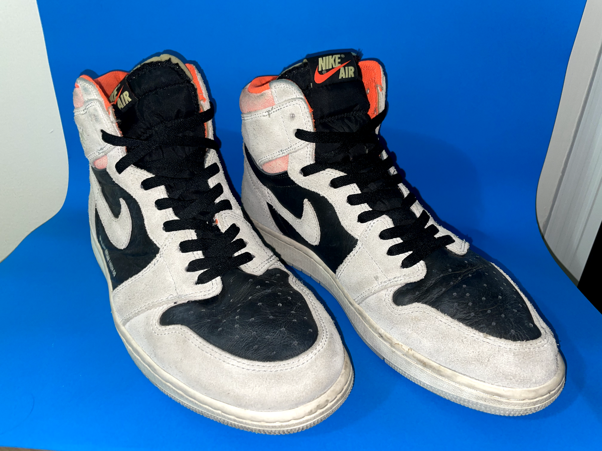 NIKE AIR JORDAN 1 RETRO HIGH OG NEUTRAL GREY HIGH TOP SNEAKER US 