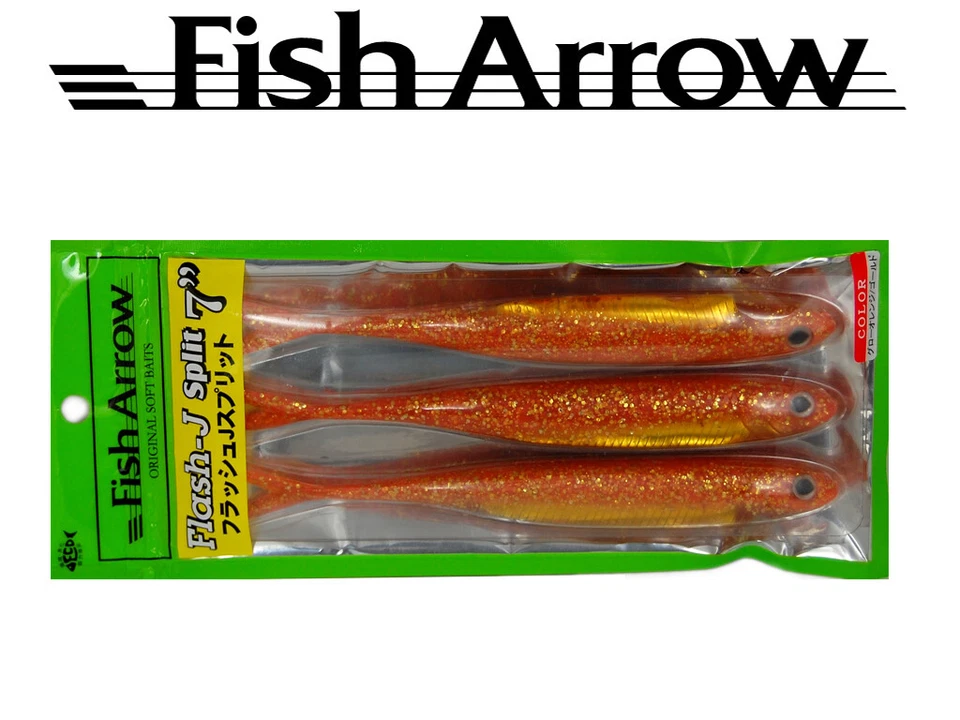 FISH ARROW Flash-J Split 7" - No Action - Shad - Gummifisch - 18 cm - Bild 2 von 2