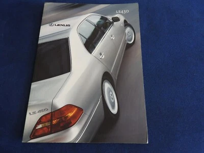 catalogue lexus LS 430 2002 - Photo 1/2