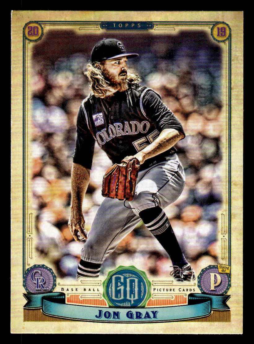 2019 Topps Gypsy Queen #240 Jon Gray Card Colorado Rockies