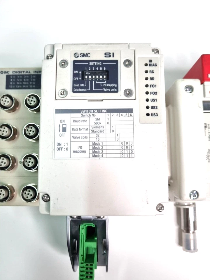 SMC EX245-SIB1-X35+3X EX245-DX1-X36 1X VQC2011NY-5-X10 1X VQ2401NR-5-X74 MODUL - Image 4 of 4