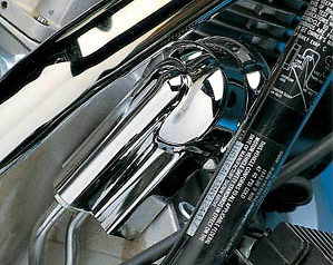 Chrome Oil Filter Bracket Mount Fit For Harley Evolution Big Twin Softail 92-99