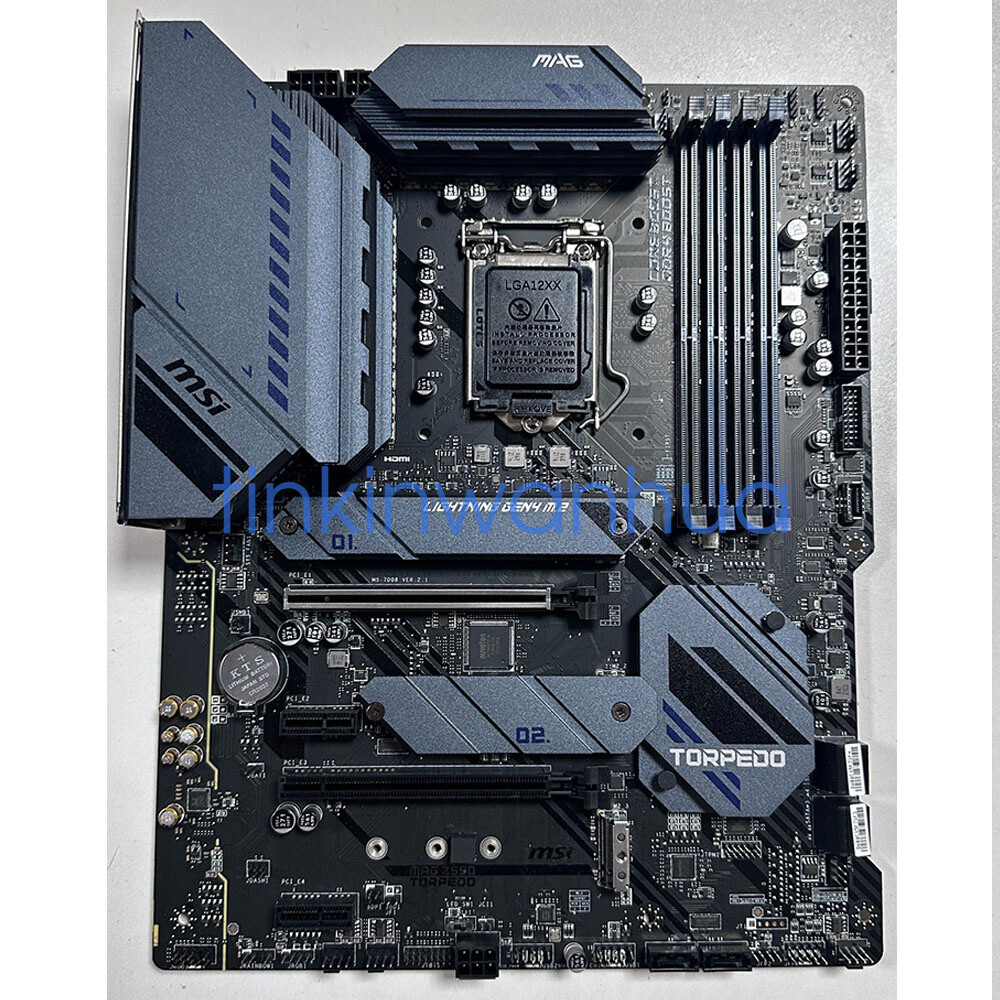 For MSI MAG Z590 TORPEDO Motherboard PCI-E4.0 3×M.2 6×SATAIII ATX