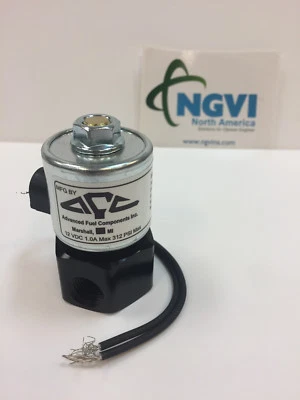 AFC-121 Multi-Purpose 12VDC Shut-off/Lock-off Valve w/out brass fitting