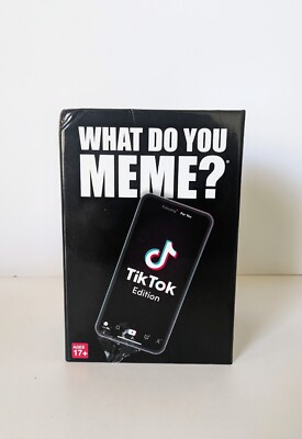 What Do You Meme? TikTok Edition Family Party Game Card Game Open BOX
