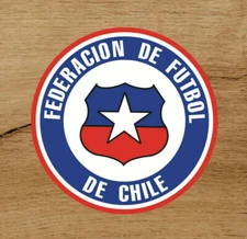 Seleccion Chilena La Roja Chile futbol football soccer premium sticker 3 inches