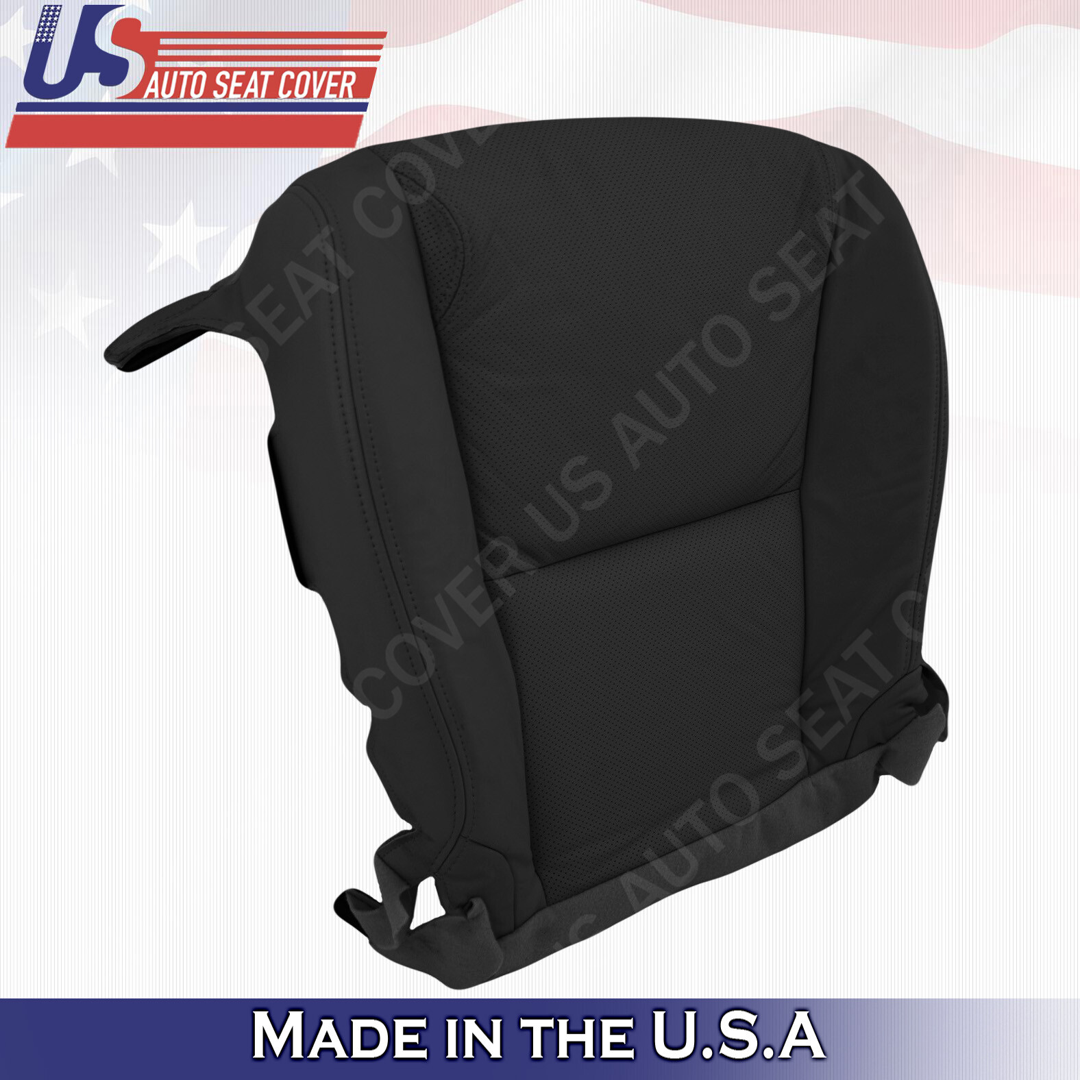 For 2006 - 2011 Lexus GS350 Driver Bottom Perforated Leather Seat Cover In Gray - Foto 7