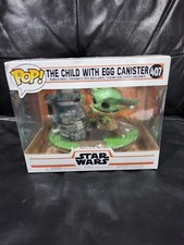 Star Wars The Child with Egg Canister #407 Perfect Condition Funko Pop