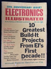 Electronics Illustrated Magazine, May 1968 - 10th Anniversary Issue