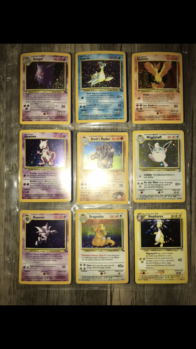 ULTRA RARE POKEMON CARD BUNDLE MULTIPLE HOLO & NON-HOLO CARDS 1990s-EARLY  2000s