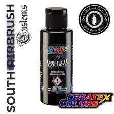 Createx Wicked - High Gloss Black W018 - 60ml Custom Paint Airbrush Color