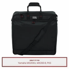 Gator Cases Mixer Bag fits Yamaha MG20XU, MX200-8, PX3 Mixers