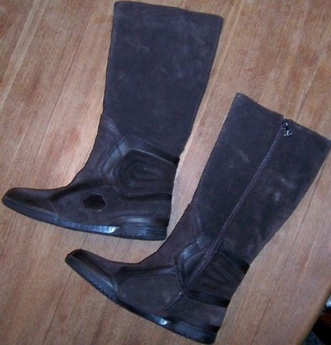 Botas Gamuza Marrón Alto Puma Rudolf Dassler Invierno Mujer Talla 7.5 Nuevo  | eBay