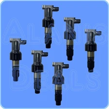 New AD AutoParts Set Of 6 Ignition Coils For Jaguar 2001-2008
