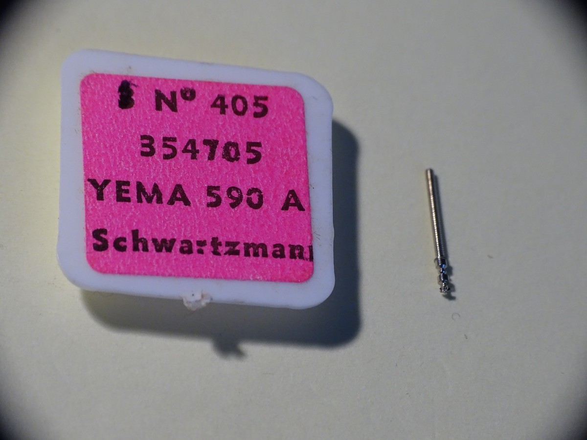 Pièce Horlogère YEMA – Tige De Remontoir Y.591.A – Neuve (sans Emballage)