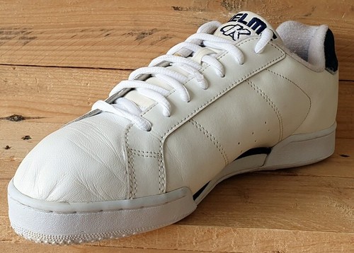 Kelme Roadstar Low Leather Trainers UK8.5/US9.5/EU43 62000 White/Blue - 第 7/12 張圖片