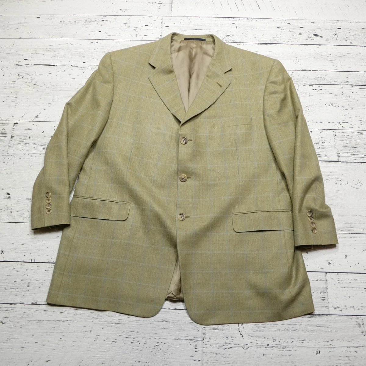 Burberry London Three-Button Beige Suits & Blazers for Men for