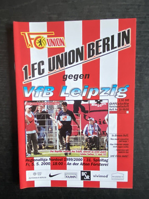 RL 1999/00 1. FC Union Berlin - VfB Leipzig, 05.05.2000 - Jimi Hoge, Harun Isa
