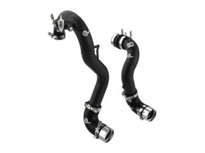 AFE Power 46-20574-B BladeRunner 3 IN Aluminum Hot and Cold Charge Pipe Kit Blac