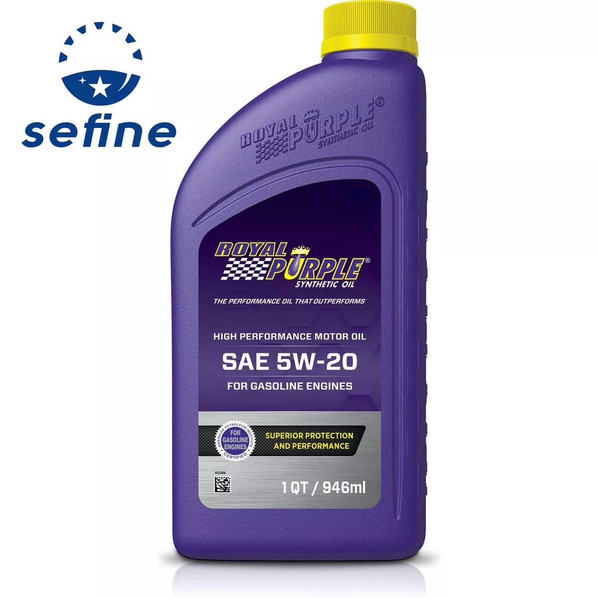 Royal Purple Motor Oil Multi Grade Synthetic 5W20 Quart Each 01520