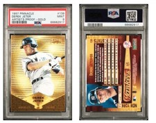 1997 Pinnacle Artist Proof Gold #139 Derek Jeter  PSA 9  POP 9  5484