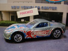 Hot Wheels C6 CORVETTE satin gray chevy 2018 Target THROWBACK LOOSE Exclusive