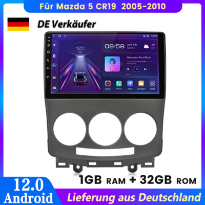 Für Mazda 5 CR19 2005-2010 Autoradio Android GPS Navi WIFI BT RDS SWC DAB+ 32GB
