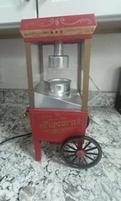 Nostalgia Electrics Movie Time Hot Air Popcorn Maker Tabletop, 17" "High