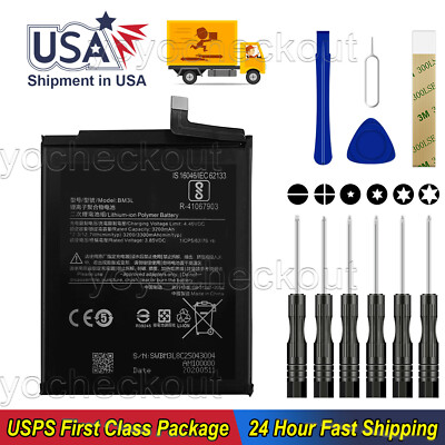For Xiaomi Mi9 M1902F1A M1902F1G M1902F1T Battery BM3L Replacement Tool USA
