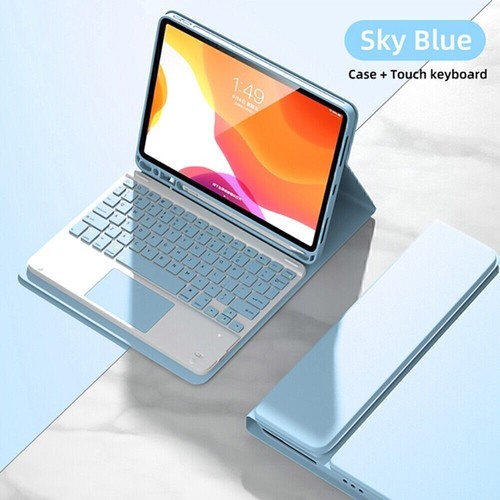 Touchpad Keyboard Case Mouse For Samsung Galaxy Tab A9 Plus S9/S9 FE S8 S6 Lite - Picture 40 of 58