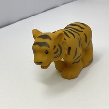 Fisher Price Little People Tiger Animal Figure Toy Mattel 2014
