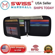 M7 Men Men's RFID Blocking T1 Leather Wallet Credit Card ID Durable USA Seller