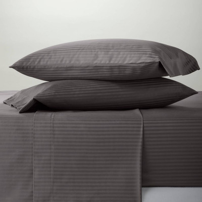Threshold 400 Thread Count Cotton Damask 6PC Sheet Set Sophisticated
