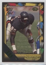 1991 Wild Card 10 Stripe Richard Dent #65 HOF 0nr3