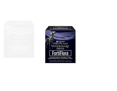 Bundle Pack of 2: Purina FortiFlora Pro Plan Dog Probiotic Supplement 30 Sachets