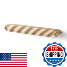 Jiasenbao 10 Pack Champagne Bronze Cabinet Pulls 6.3 Hole Center Drawer Pulls