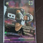 2025 Panini PhotoGenic Football Purple Jayden Higgins #200