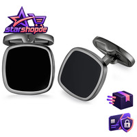 ManschettenknöPfe Herren Quadrat Hochzeit Cufflinks Silber Geschenk